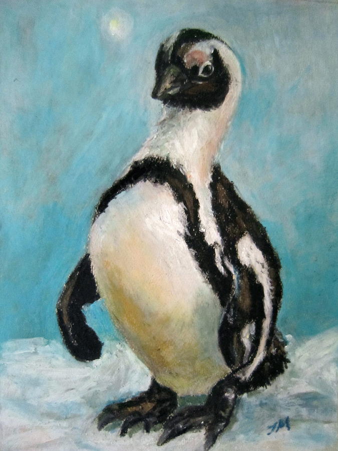 Penguin Painting by Jieming Wang
