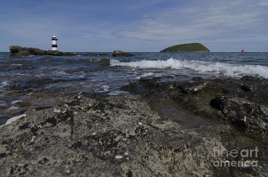 Penmon seascape Photograph by Steev Stamford