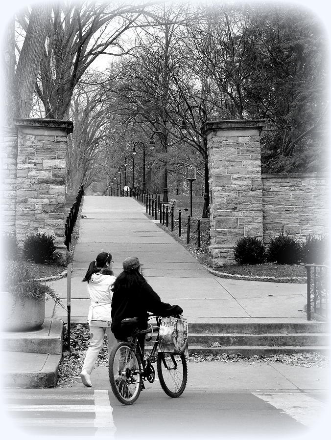 Penn State University Photograph - Penn State University Transportation by Mary Beth Landis