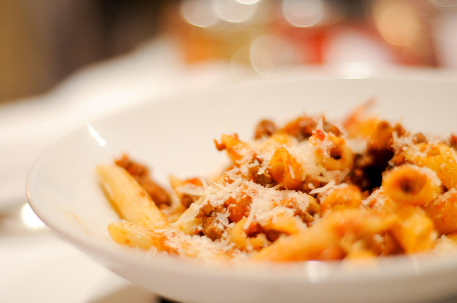 Penne bolognese Photograph by Sergio Amiti