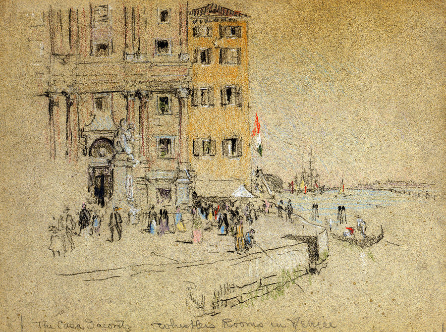 Pennell Venice, C1901 Drawing by Granger