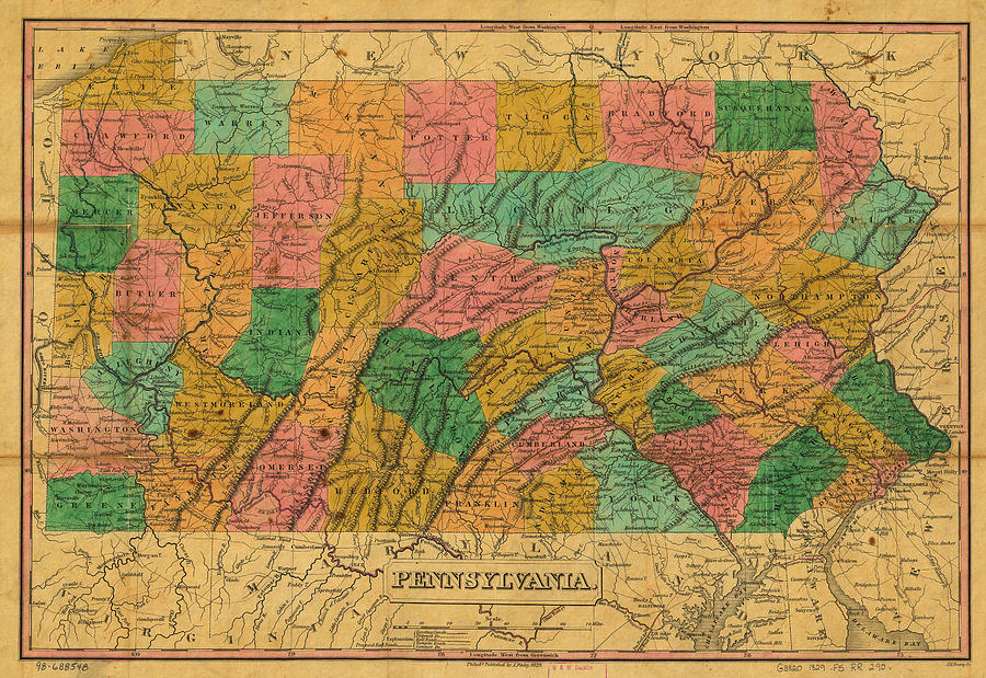 Pennsylvania circa 1829 Photograph by Michael Porchik