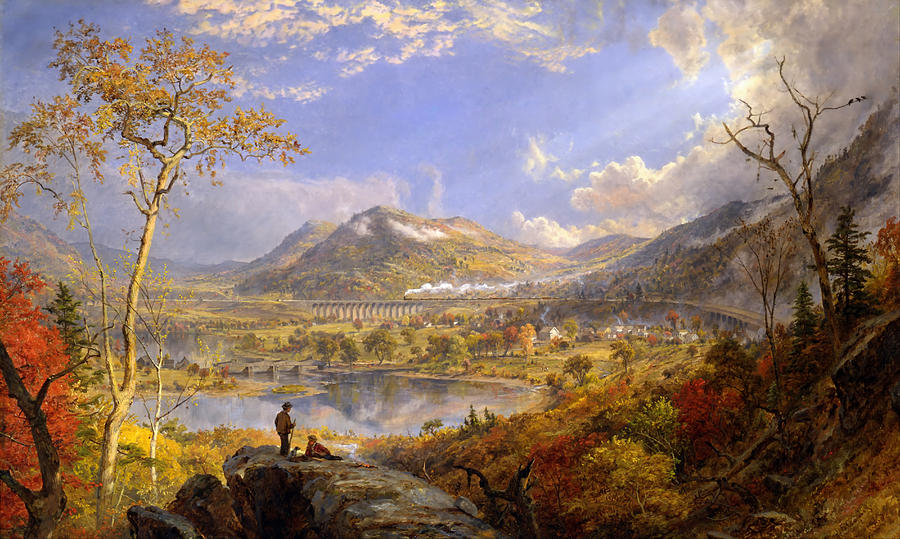 Pennsylvania Painting by Mountain Dreams