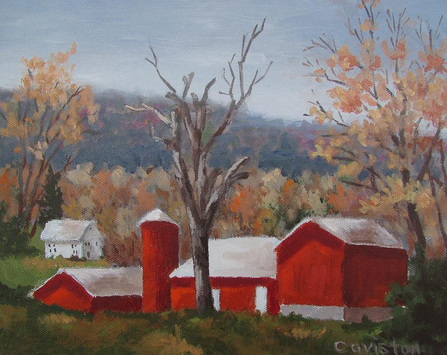 Pennsylvania Farm II Painting by Tony Caviston