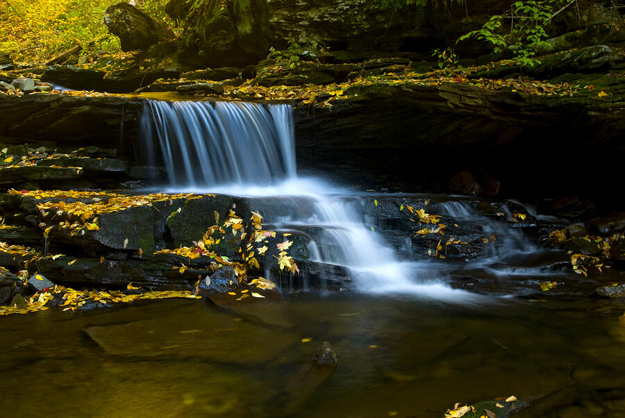 Pennsylvania Mountain Falls Photograph by Paul W Faust -  Impressions of Light