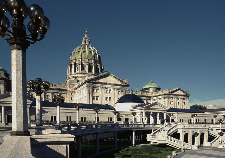Pennsylvania State Capitol Building New Photograph by Theodore Clutter