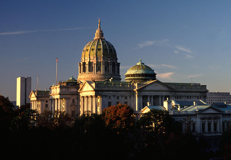 Pennsylvania State Capitol Building Photograph by Theodore Clutter