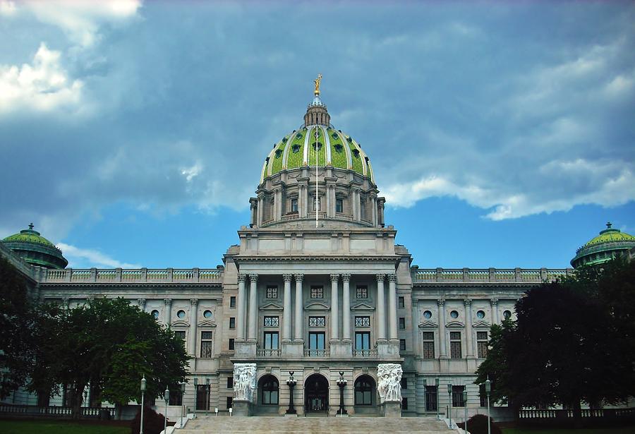 Pennsylvania State Capitol Photograph by Ed Sweeney