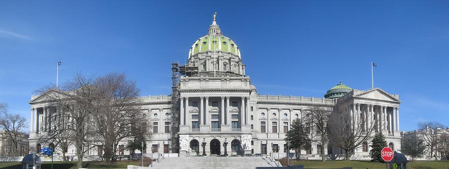 Pennsylvania State Capitol Digital Art by Georgia Clare