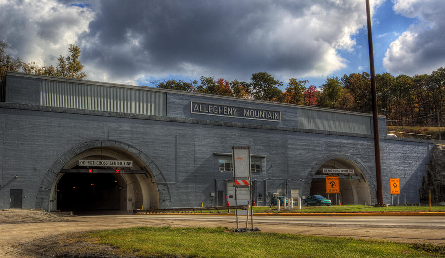 Pennsylvania Turnpike Tunnel Photograph by David Dufresne