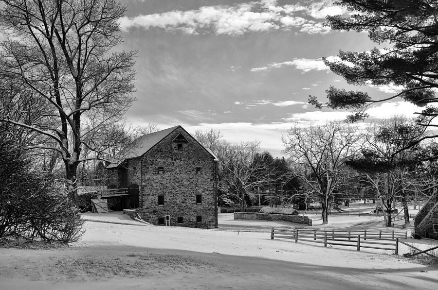 Pennsylvania Winter Scene Photograph by Bill Cannon