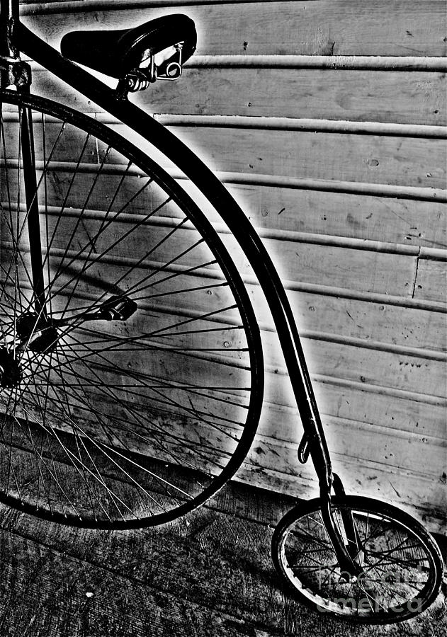 Penny Farthing Bicycle Photograph by Linda Bianic