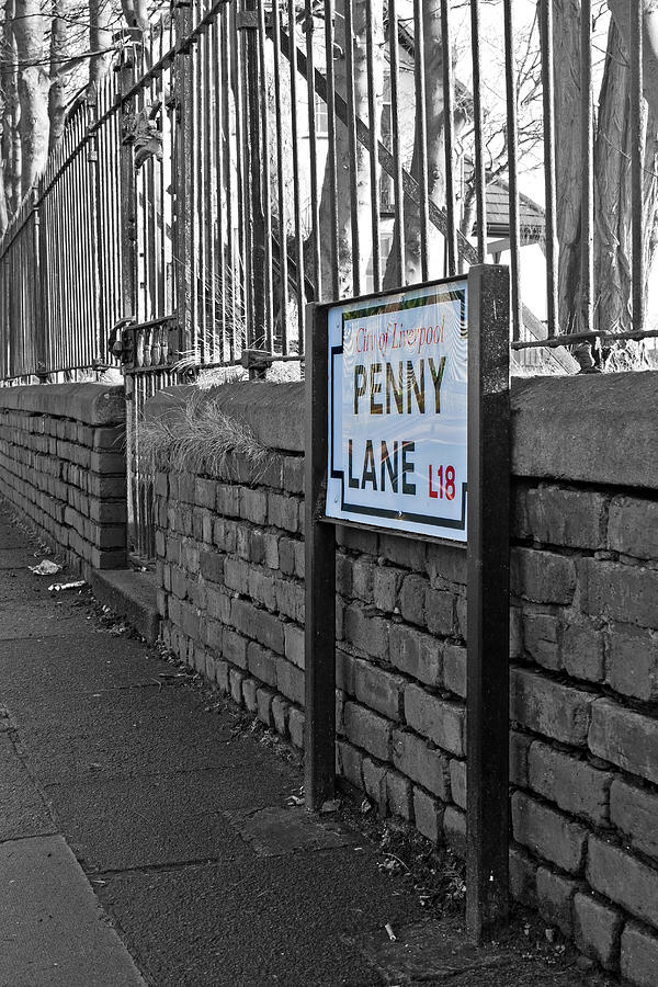 The Beatles Photograph - Penny Lane Liverpool UK by Ken Biggs