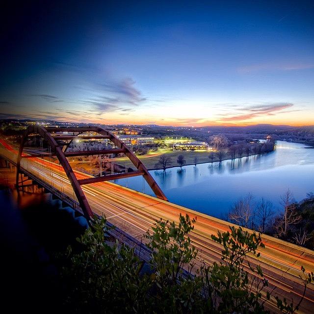 Bridge Photograph - Pennybacker Bridge | Austin, Texas by Christy LaSalle