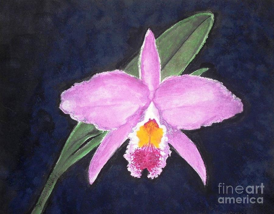 Pennys Orchid Painting by Denise Railey