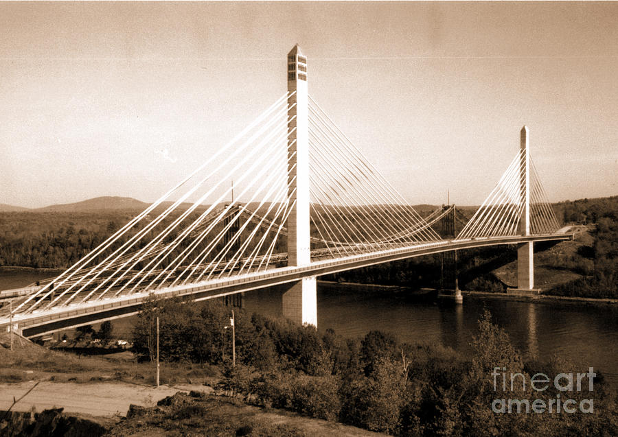 Penobscot Observatory Bridge Photograph by Kathleen Allen - Fine Art ...