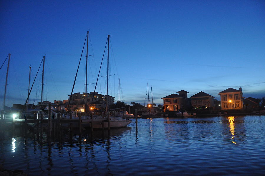 Pensacola Bay Florida Photograph by Vonda Barnett