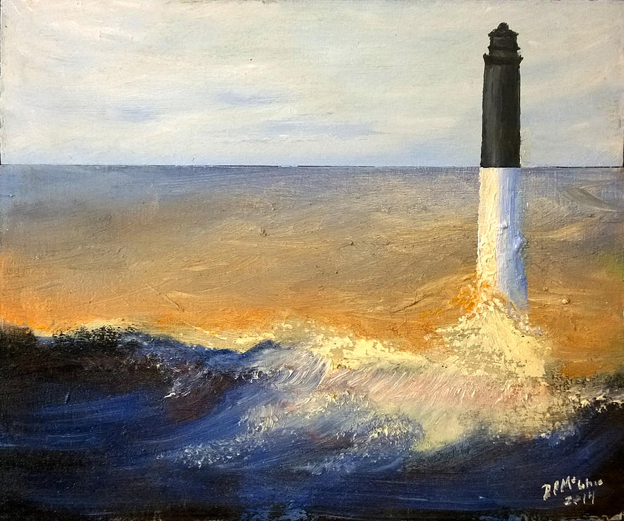 Pensacola Painting - Pensacola Lighthouse by David McGhee Pensacola Painting - Pensacola Lighthouse by David McGhee