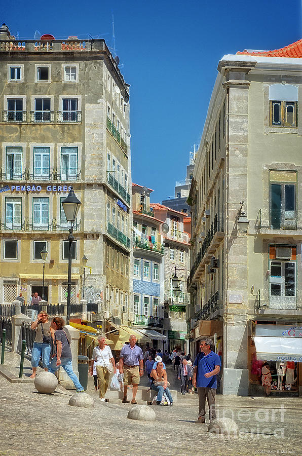 Pensao Geres - Lisbon Photograph by Mary Machare