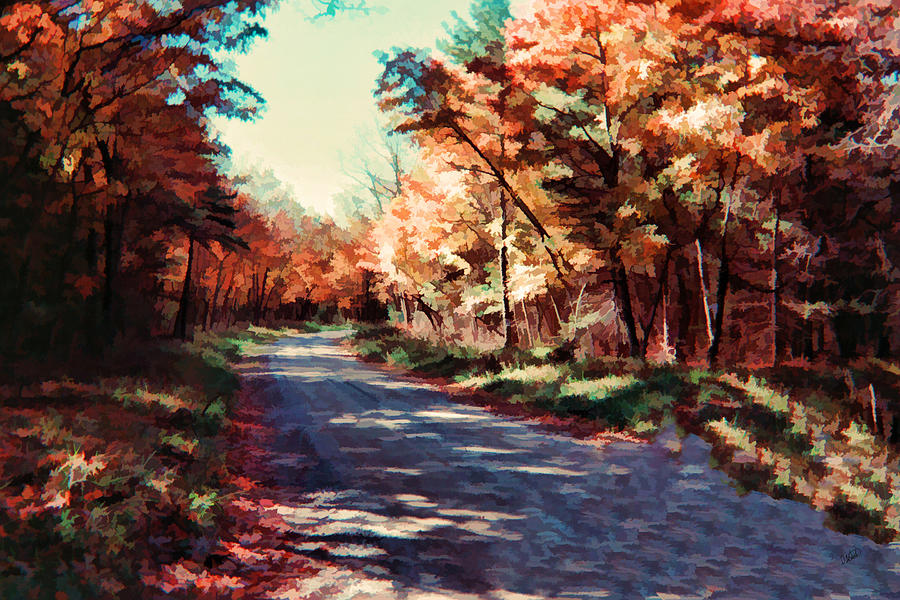 Pennsylvania Autumn 007 Painting by Dean Wittle
