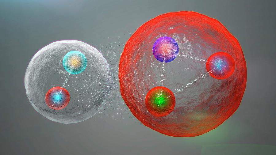 Pentaquark Particle Photograph by Cern
