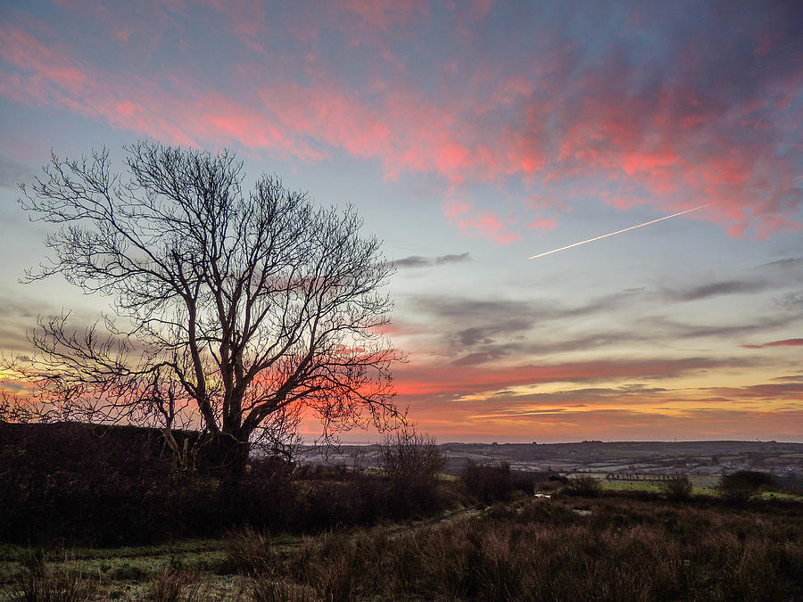 Penultimate Irish Sunrise of 2014 Photograph by James Truett