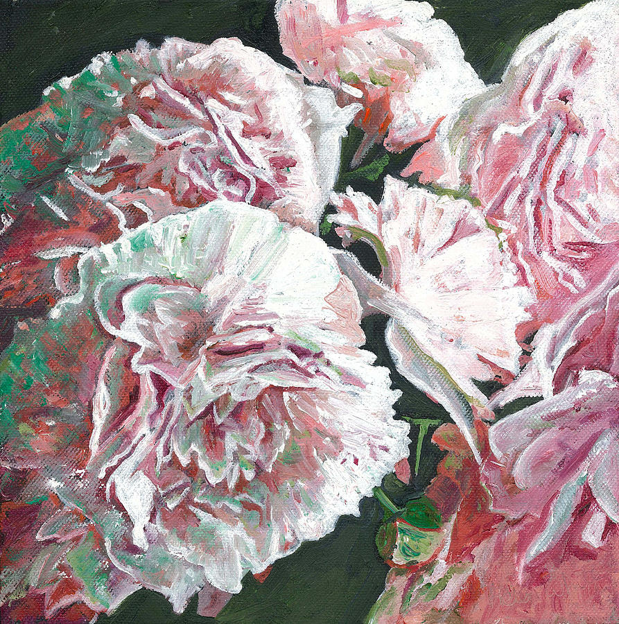 Peonies Painting - Peonies by Helen White Peonies Painting - Peonies by Helen White