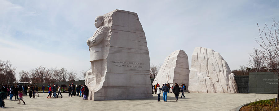 People At Martin Luther King Jr Photograph by Panoramic Images