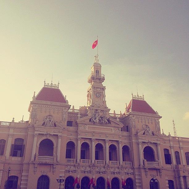 People Committee Hall, Ho Chi Minh City Photograph by Yoyo Ijonk