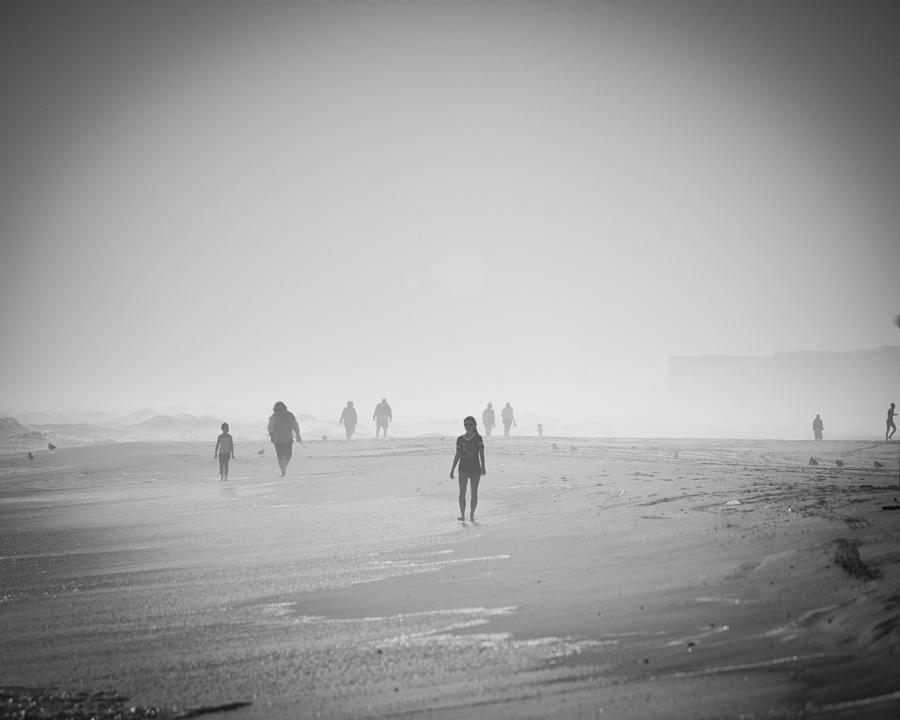 People In The Mist Photograph by Brandon Claflin - Fine Art America