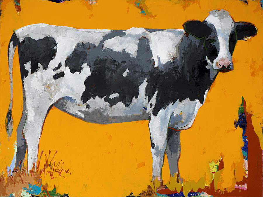 Cow Painting - People Like Cows #16 by David Palmer Cow Painting - People Like Cows #16 by David Palmer