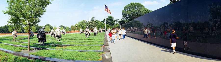 People Visiting The Korean War Photograph by Panoramic Images - Fine ...