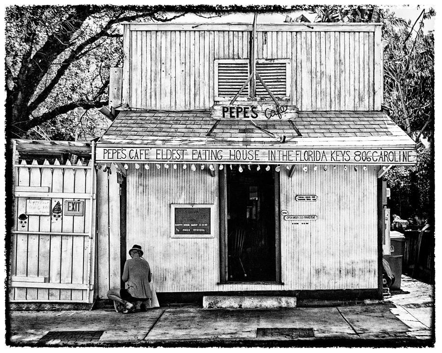 Pepes Cafe Photograph by Robert FERD Frank