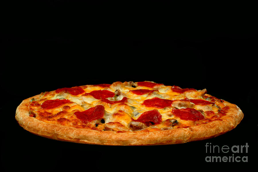 Pepperoni Pizza Photograph by Danny Hooks