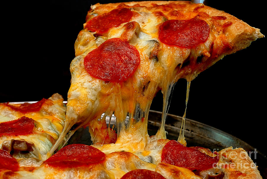 Pepperoni Pizza Slice Photograph by Danny Hooks