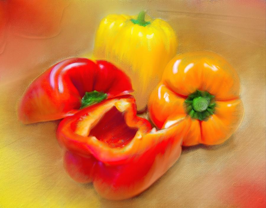 Peppers Photograph by Mary Timman