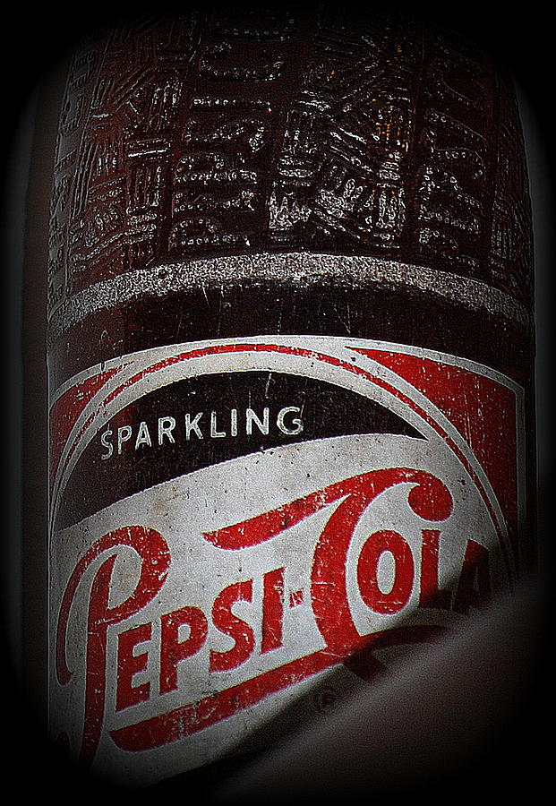 Bottle Photograph - Pepsi From the Past by Mary Beth Landis