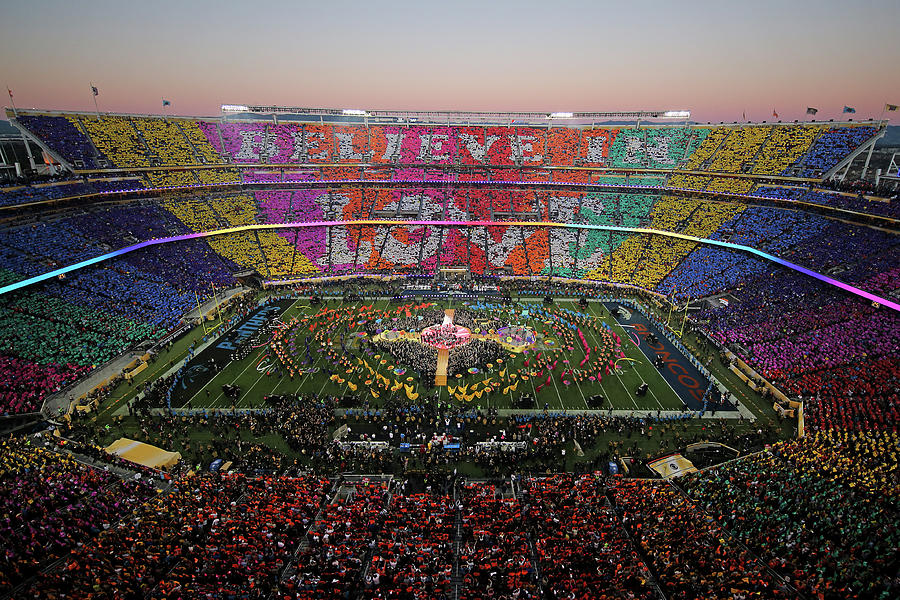 Pepsi Super Bowl 50 Halftime Show Photograph by Ezra Shaw Pepsi Super Bowl 50 Halftime Show Photograph by Ezra Shaw