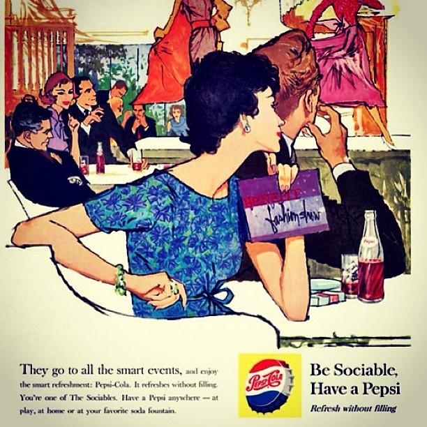Pepsi Vintage Ad From 1950s Photograph by Ilya Tsarenko