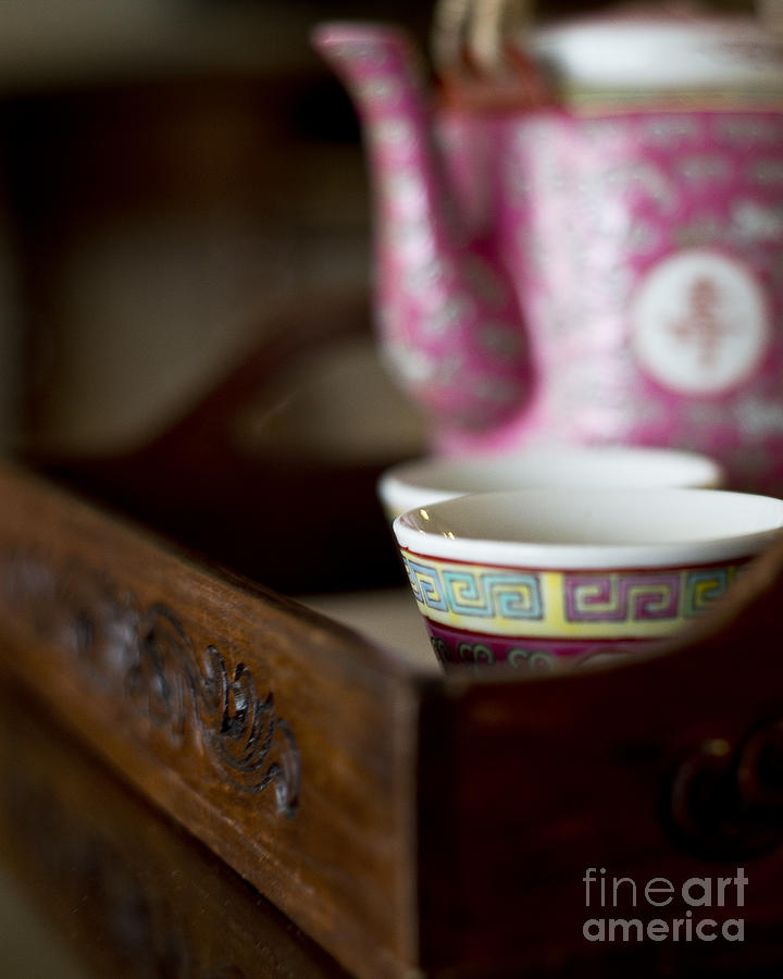 Peranakan Tea Set Photograph by Ivy Ho