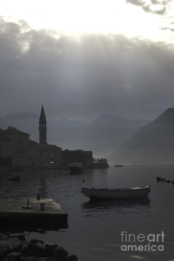 Perast Morning Photograph by James Lavott