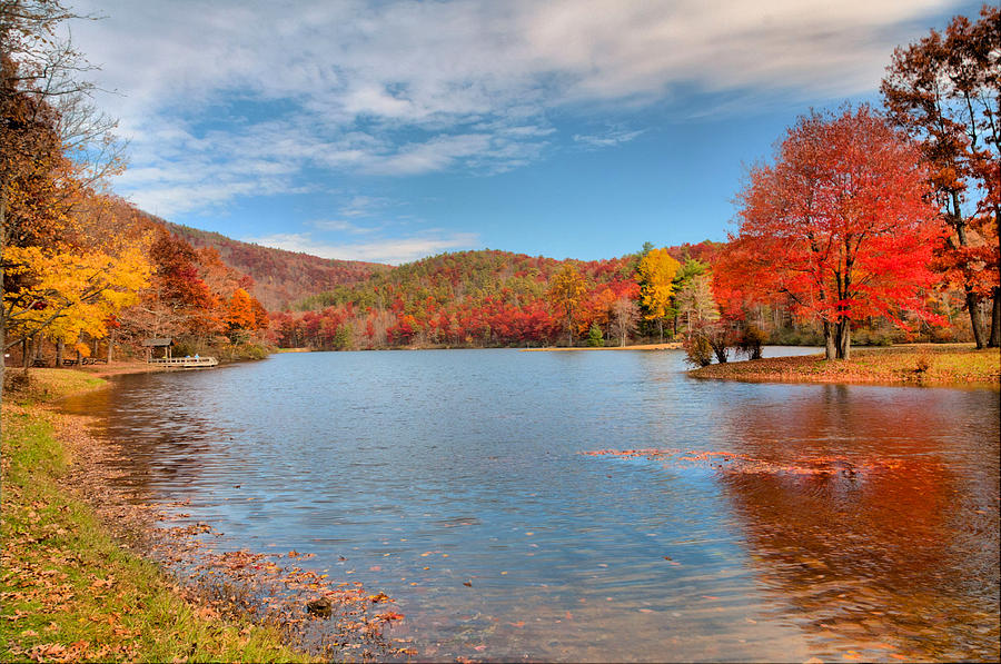 Perfect Autumn Day Photograph by Lynn Bauer