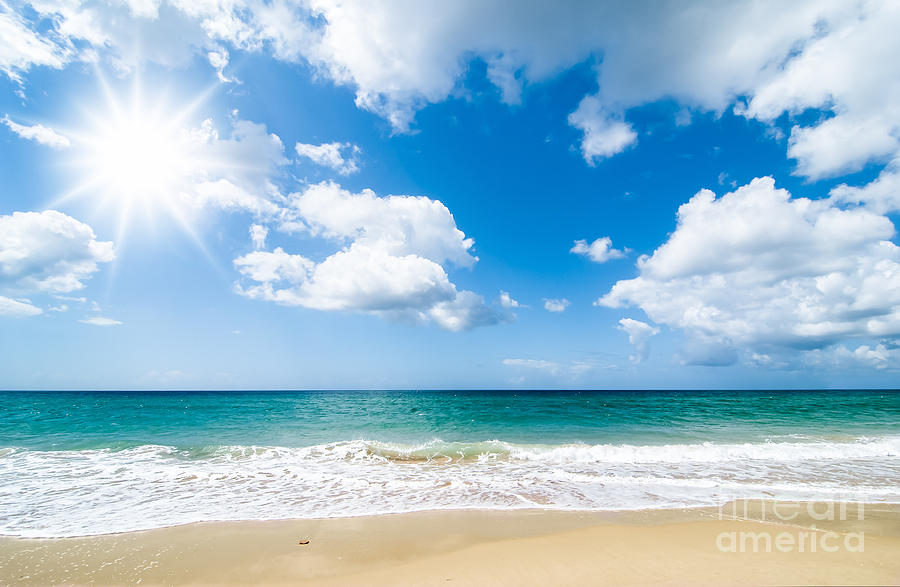 Paradise Photograph - Perfect Beach Algarve Portugal by Amanda Elwell