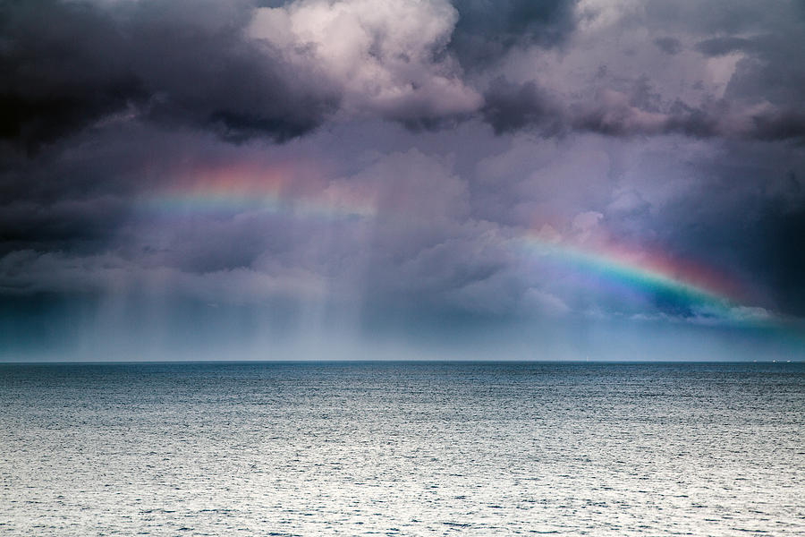 Perfect Caribbean rainbow Photograph by Eti Reid