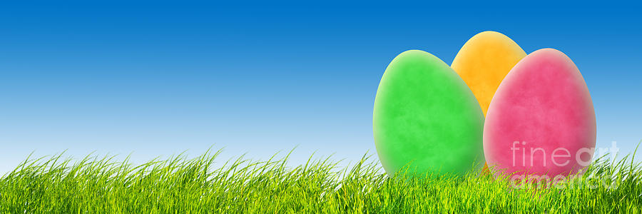 Perfect easter background Photograph by Michal Bednarek