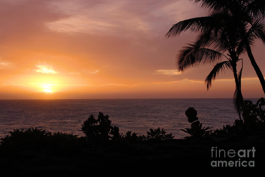Sunset Photograph - Perfect End To A Day by Suzanne Luft