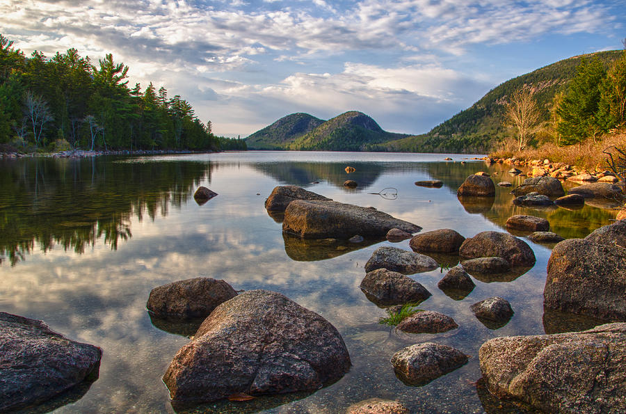 Acadia National Park Photograph - Perfect Pond by Kristopher Schoenleber