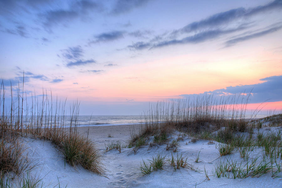 Caswell Beach Photograph - Perfect Skies by JC Findley Caswell Beach Photograph - Perfect Skies by JC Findley