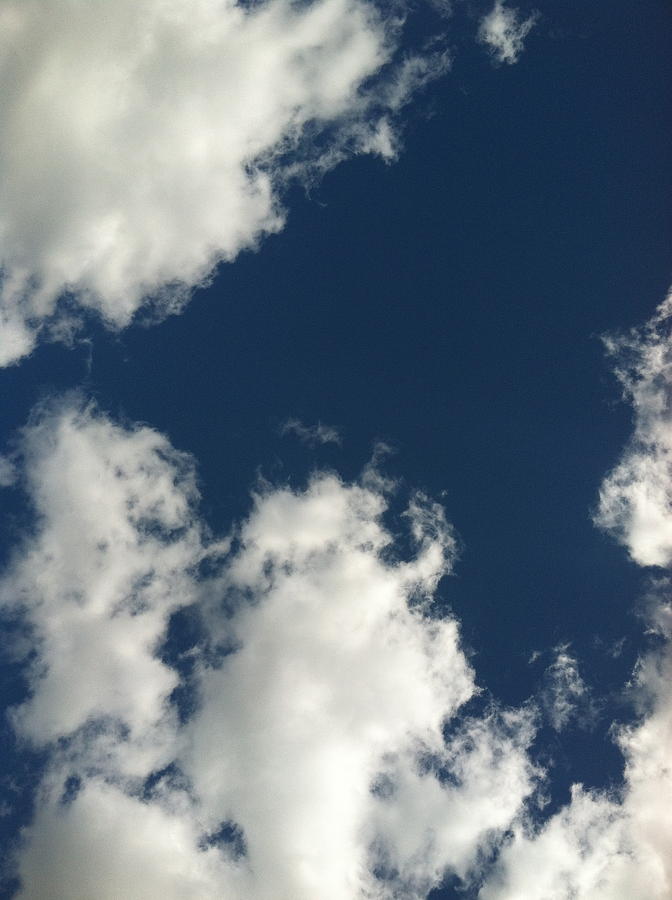 Bluesky Photograph - Perfect sky by Chrissy Thebeautiful