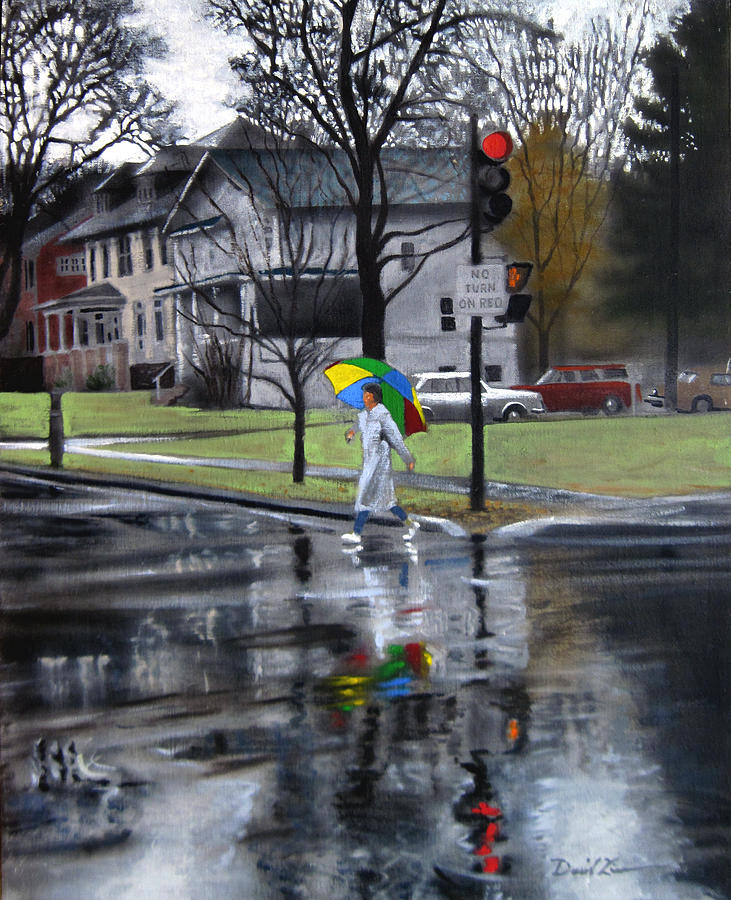 Perfect Sleeping Weather Painting by David Zimmerman